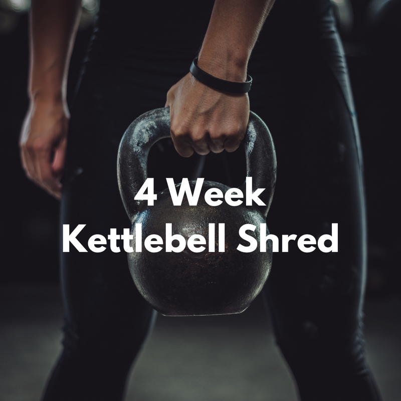 Kettlebell shred online workout